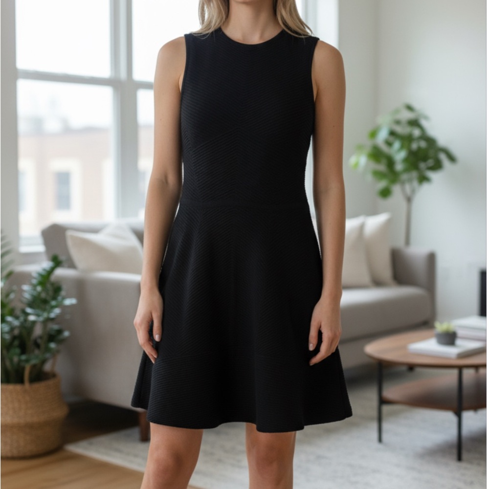 Torn by Ronny Kobo Black Mini Dress